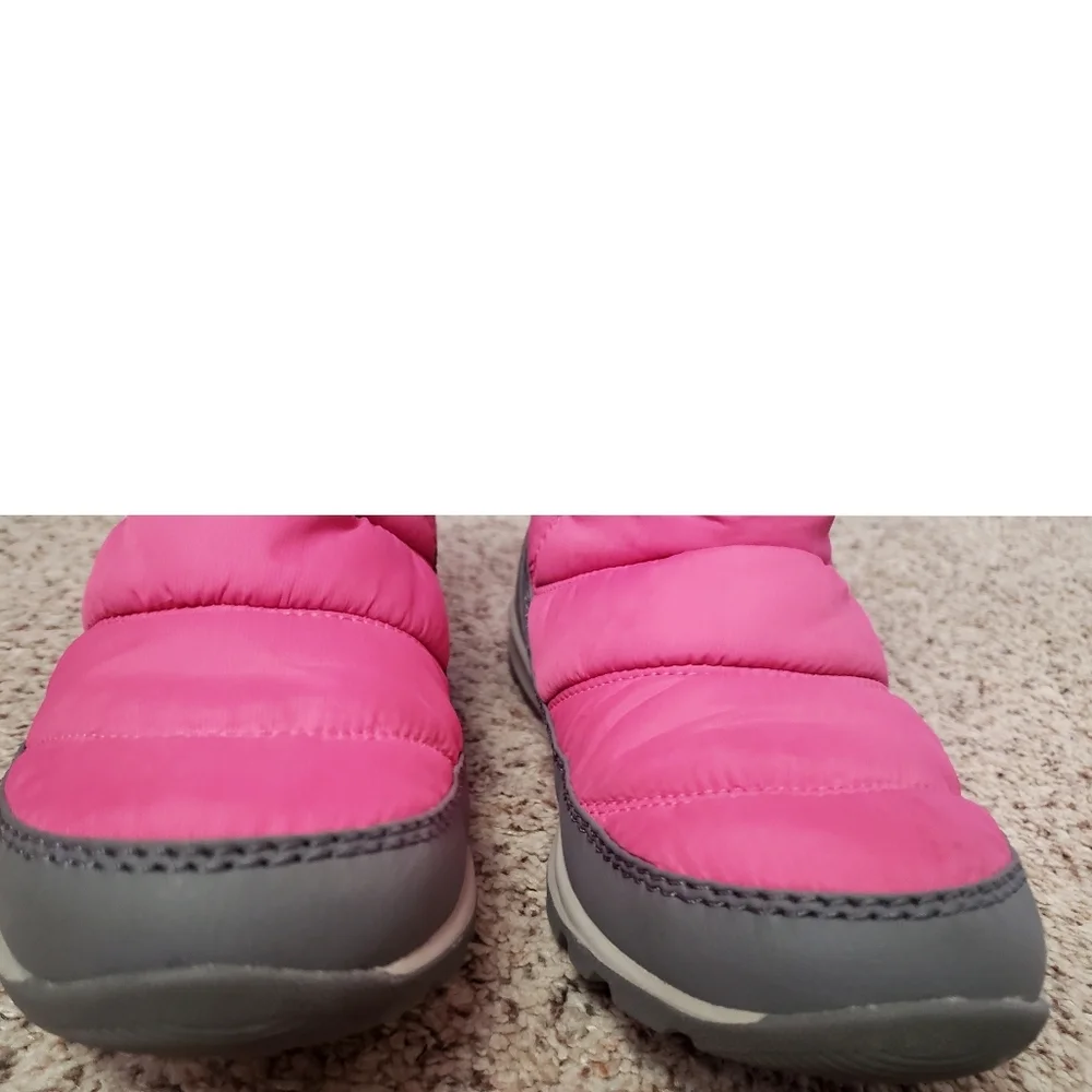 Sorel Boots Womens 6 Pink Quilted Winter Snow Rain Waterproof Insulation Boot